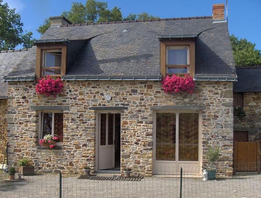 Charmante Maison En Campagne Grand-Fougeray Extérieur photo
